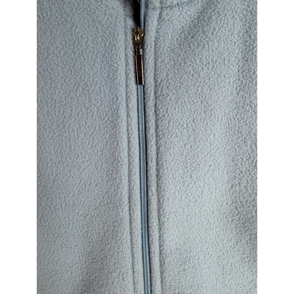 New Van Heusen Sleeveless Fleece Vest size XL Light Blue - Picture 4 of 9